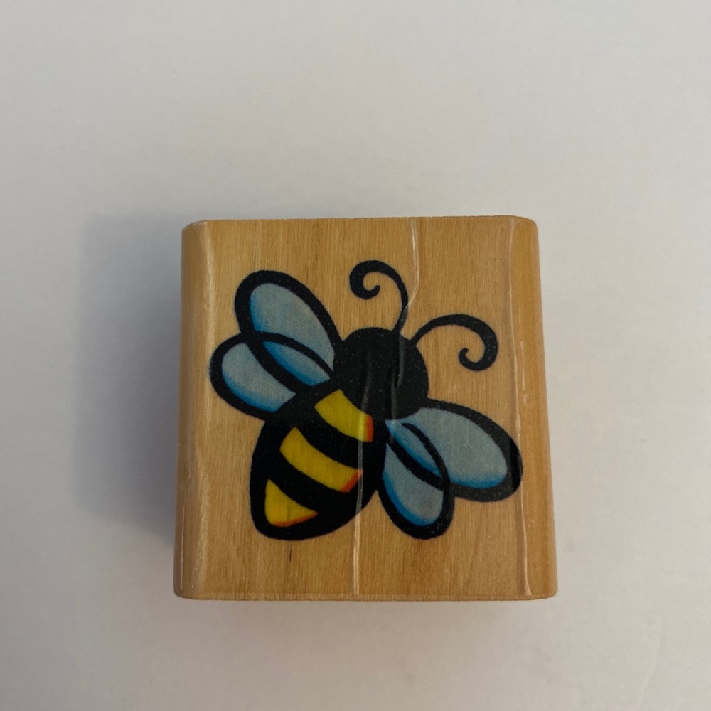 Stamp Craft 440D378B bumblebee rubber stamp New
